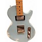 Used Warmoth TELE PAUL BLUE SKY Solid Body Electric Guitar