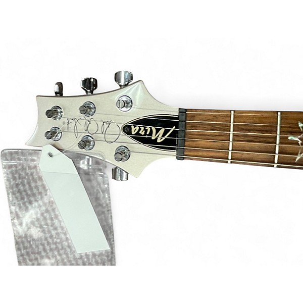 Used Sterling by Music Man CUTLASS FIREMIST SILVER Solid Body Electric Guitar