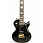 Used Epiphone Les Paul Custom Ebony Solid Body Electric Guitar