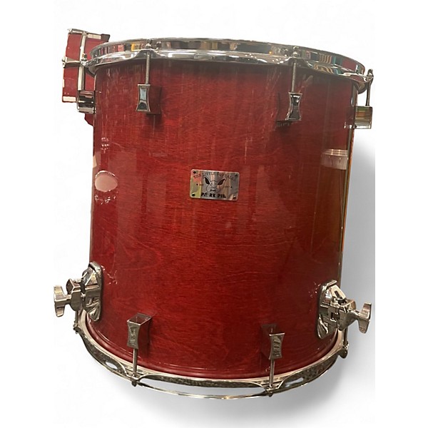 Used Pork Pie 4 Piece Little Squealer 4 Piece Red Drum Kit