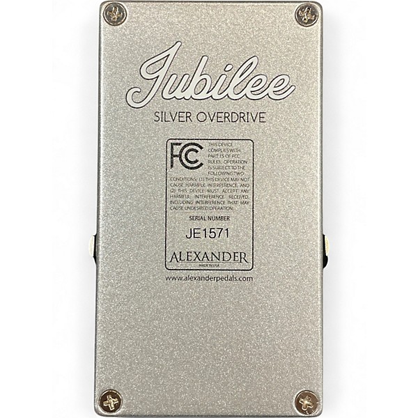 Used Alexander JUBILEE SILVER Effect Pedal