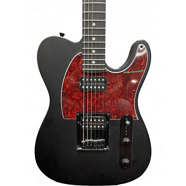 Used Harley Benton TE20HH STANDARD SERIES Satin Black Solid Body Electric Guitar