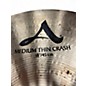 Used Zildjian 16in A Series Medium Thin Crash Cymbal