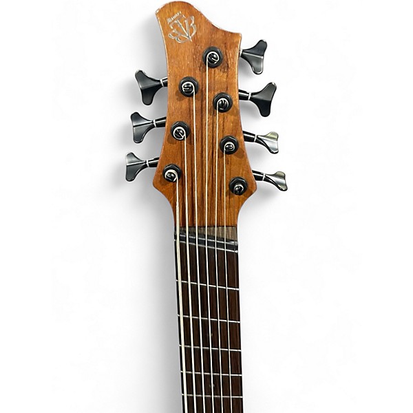 Used Ibanez BTB7MS Natural Electric Bass Guitar