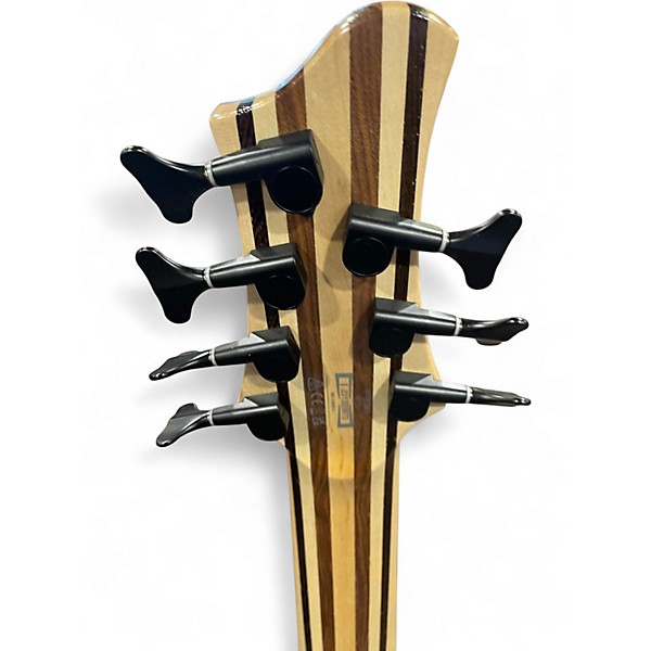 Used Ibanez BTB7MS Natural Electric Bass Guitar