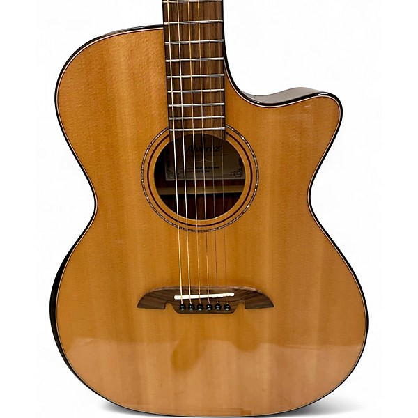 Used Alvarez AEG70CE Natural Acoustic Electric Guitar