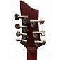 Used Shecter DIAMOND SERIES Red Solid Body Electric Guitar
