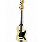 Used Fender Jazz Bass Antique White Electric Bass Guitar thumbnail
