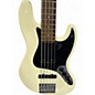 Used Fender Jazz Bass Antique White Electric Bass Guitar