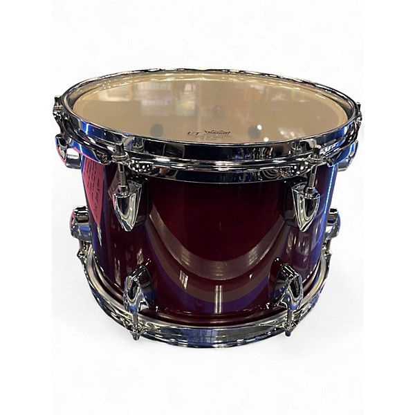 Used Yamaha 10in STAGE CUSTOM 10" TOM SBT1007 CRANBERRY RED Drum