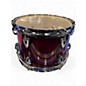 Used Yamaha 10in STAGE CUSTOM 10" TOM SBT1007 CRANBERRY RED Drum