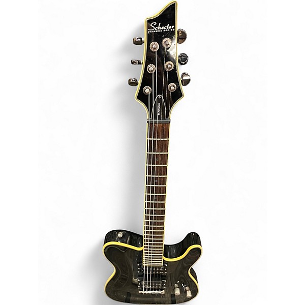 Used Schecter Guitar Research Blackjack C1 Black Solid Body Electric Guitar