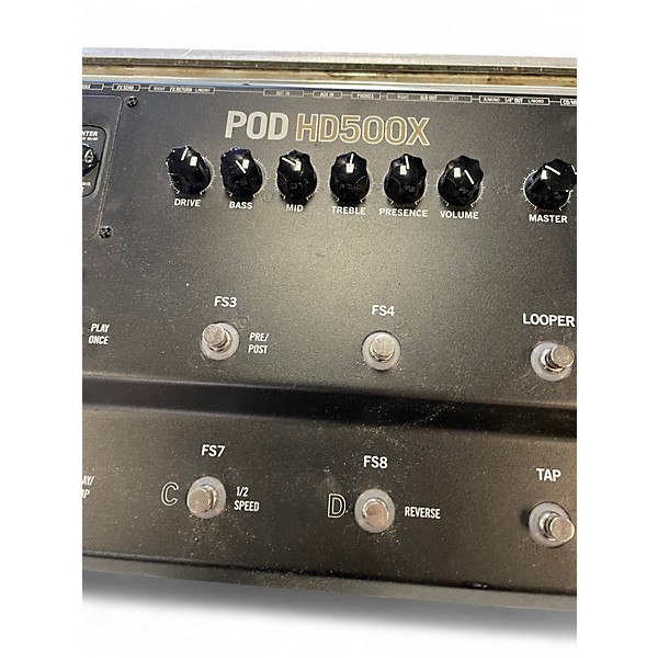 Used Line 6 Pod HD500X Amp Modeler Effect Processor