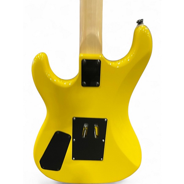 Used Kramer BARETTA Yellow Solid Body Electric Guitar