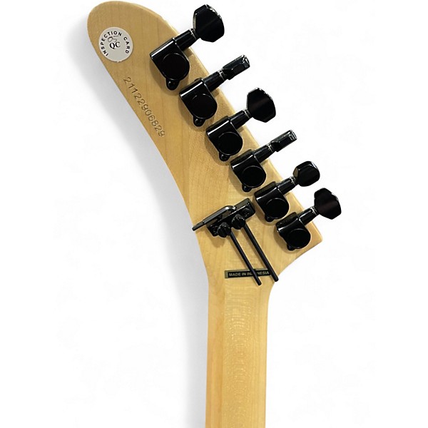 Used Kramer BARETTA Yellow Solid Body Electric Guitar