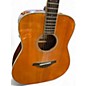 Used Yamaha FG-TA natural Acoustic Guitar