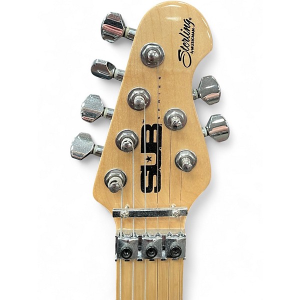 Used Sterling by Music Man SUB AXIS TRANS BLACK Solid Body Electric Guitar