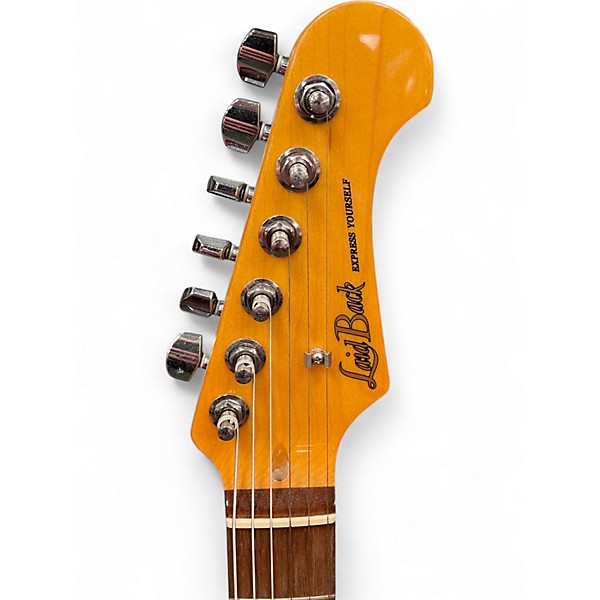 Used Laid Back LST-5R OFFWHITE Solid Body Electric Guitar