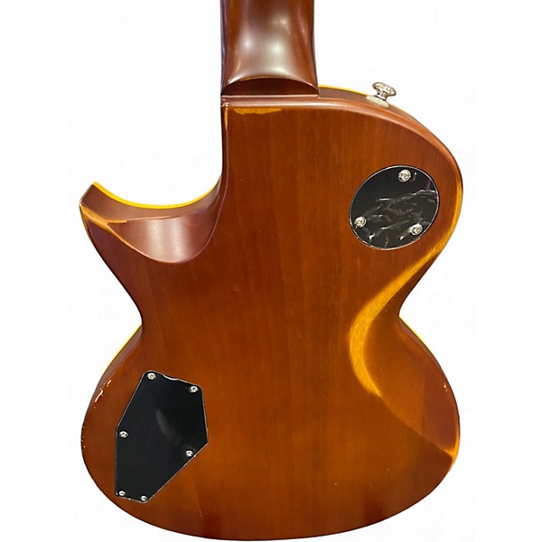 Used ESP LTD EC-256 Distressed Honey Solid Body Electric Guitar