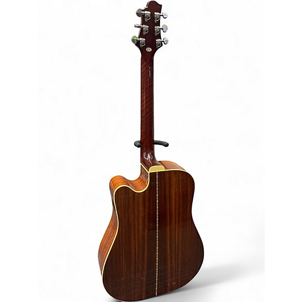 Used Greg Bennett Design by Samick D14CE Natural Acoustic Electric Guitar