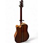 Used Greg Bennett Design by Samick D14CE Natural Acoustic Electric Guitar