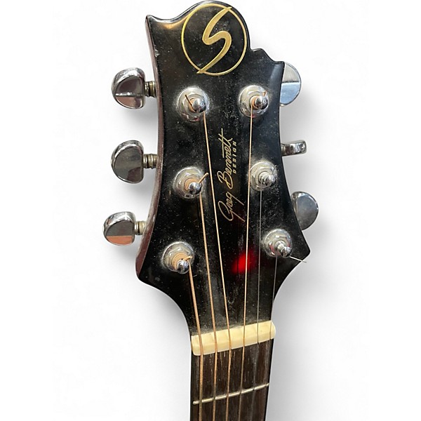Used Greg Bennett Design by Samick D14CE Natural Acoustic Electric Guitar