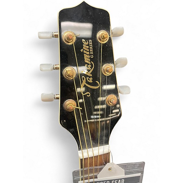 Used Takamine EG523CDX 2 Color Sunburst Acoustic Electric Guitar