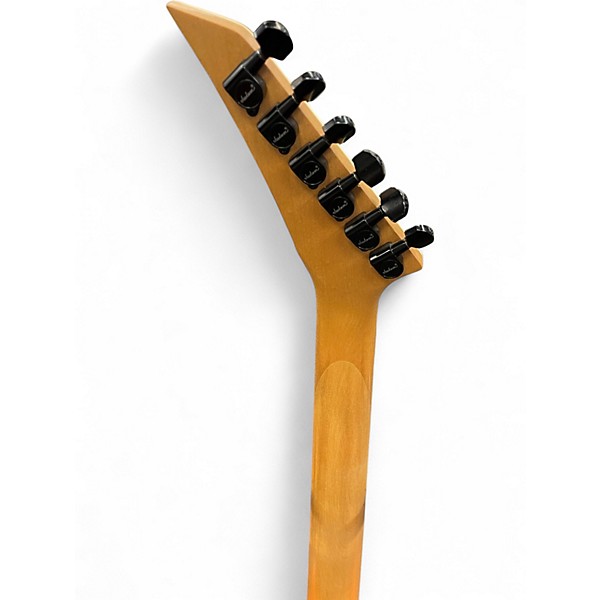 Used Jackson JS32 Dinky Neon Orange Solid Body Electric Guitar