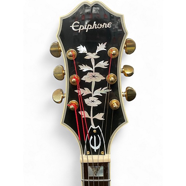 Used Epiphone Broadway Natural Hollow Body Electric Guitar