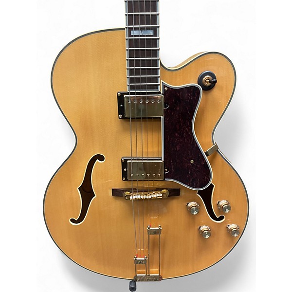 Used Epiphone Broadway Natural Hollow Body Electric Guitar