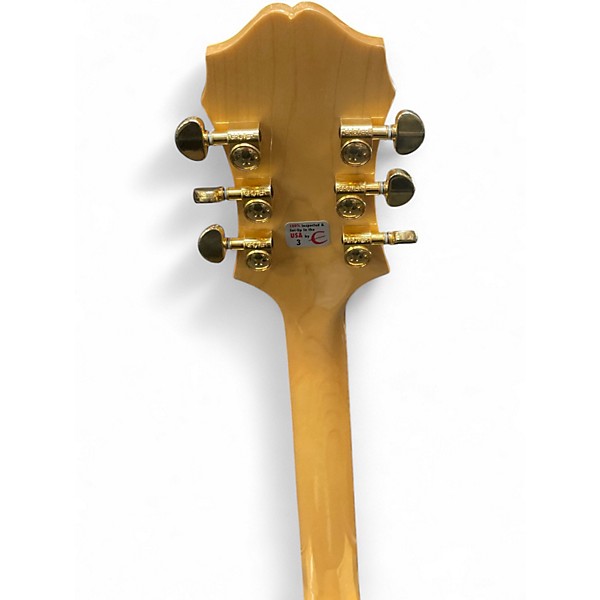 Used Epiphone Broadway Natural Hollow Body Electric Guitar