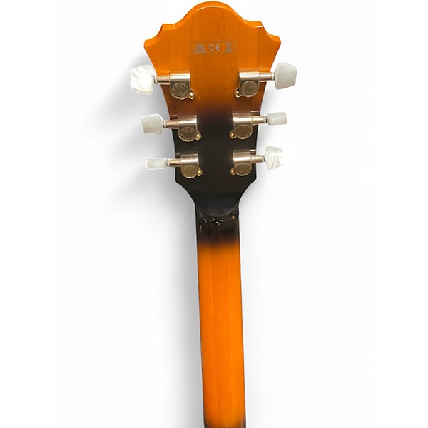 Used Ibanez GB10SE George Benson Signiture Vintage Sunburst Hollow Body Electric Guitar