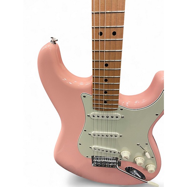 Used Fender Player Stratocaster Shell Pink Solid Body Electric Guitar