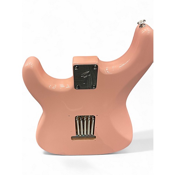 Used Fender Player Stratocaster Shell Pink Solid Body Electric Guitar