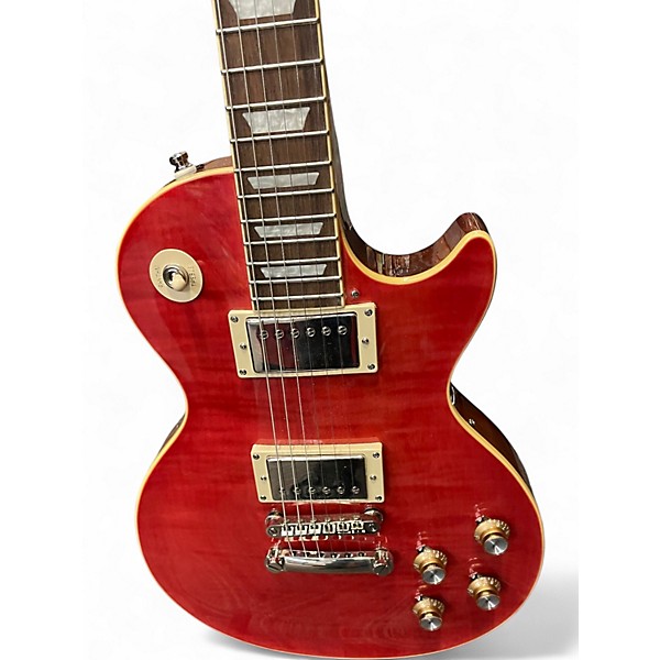 Used Epiphone les paul standard 60's Fuschia Solid Body Electric Guitar