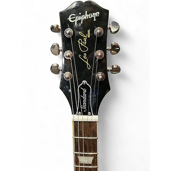 Used Epiphone les paul standard 60's Fuschia Solid Body Electric Guitar