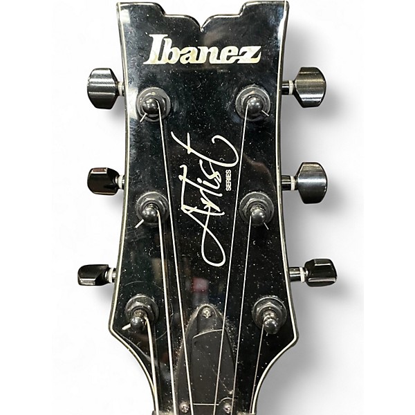 Used Ibanez arz800 trans black Solid Body Electric Guitar