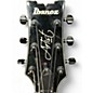 Used Ibanez arz800 trans black Solid Body Electric Guitar