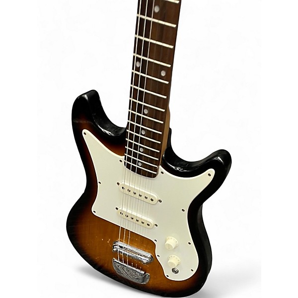 Used Harmony H804 2 Color Sunburst Solid Body Electric Guitar