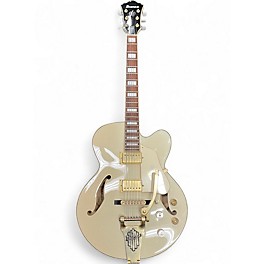 Used Ibanez AF75T Antique White Hollow Body Electric Guitar