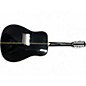 Used Fender DG-16E 12 String Black 12 String Acoustic Electric Guitar