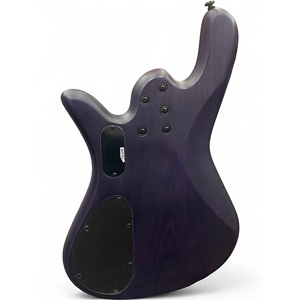 Used Spector NS PULSE II 5 PURPLE Electric Bass Guitar