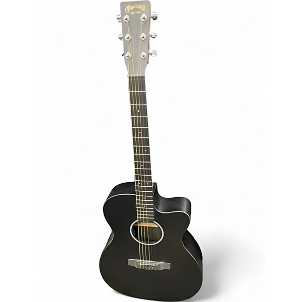 Used Martin 0MCXAE Black Acoustic Electric Guitar