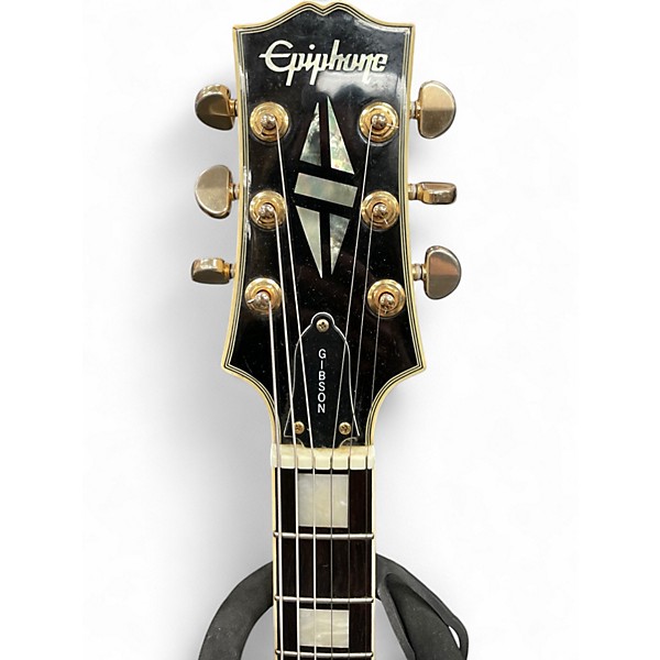 Used Epiphone Les Paul Custom 89 White Solid Body Electric Guitar