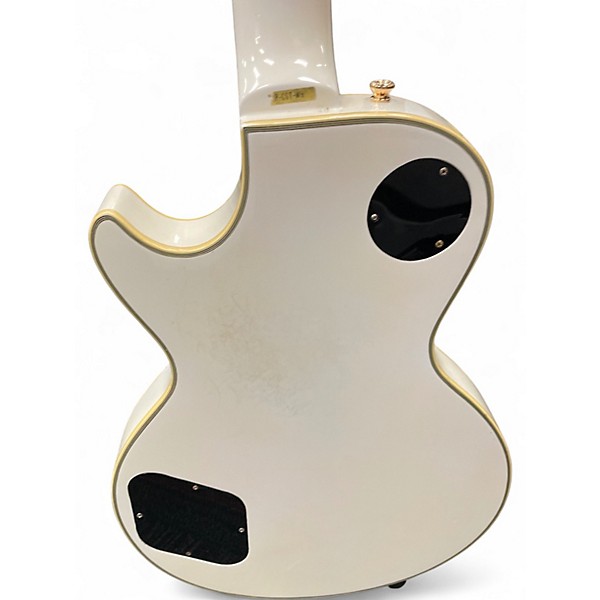 Used Epiphone Les Paul Custom 89 White Solid Body Electric Guitar