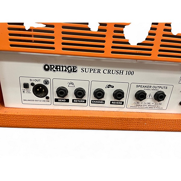 Used Orange Amplifiers Super Crush 100H Solid State Guitar Amp Head