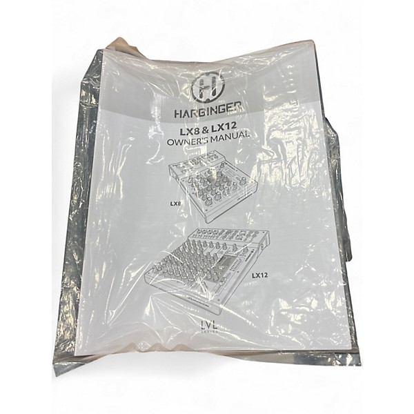 Used Harbinger LX8 Powered Mixer