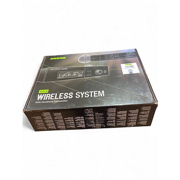 Used Shure SLX-D24 SM58 Handheld Wireless System