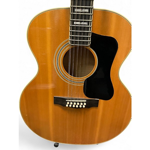 Used Guild F412 Natural 12 String Acoustic Guitar