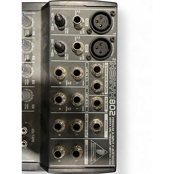 Used Behringer Xenyx 802 Unpowered Mixer